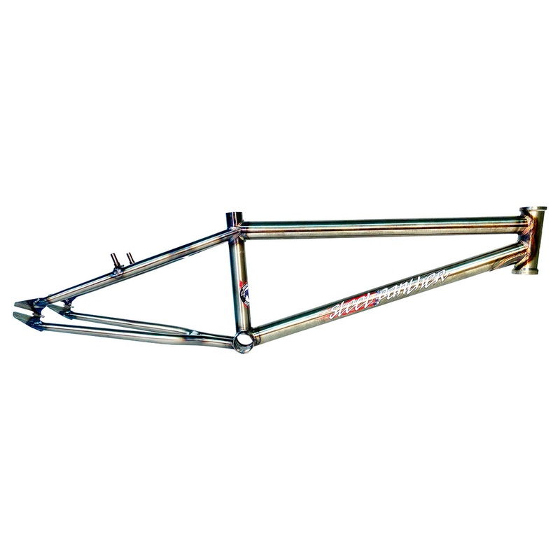 S&M Steel Panther BMX Race Frame-Gloss Clear Pro