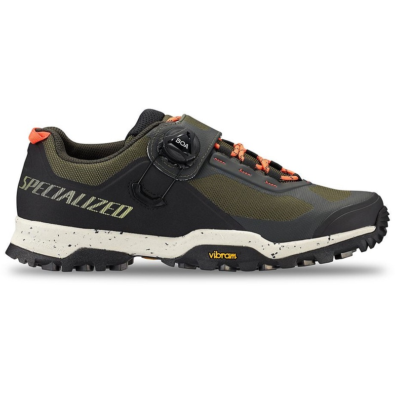 Specialized rime 2.0 shoe dark moss green/limestone/cactus bloom 47
