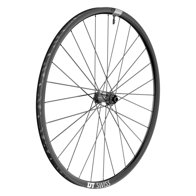 DT Swiss HE 1800 Spline Front Wheel – 700 12 x 100mm Center-Lock Black