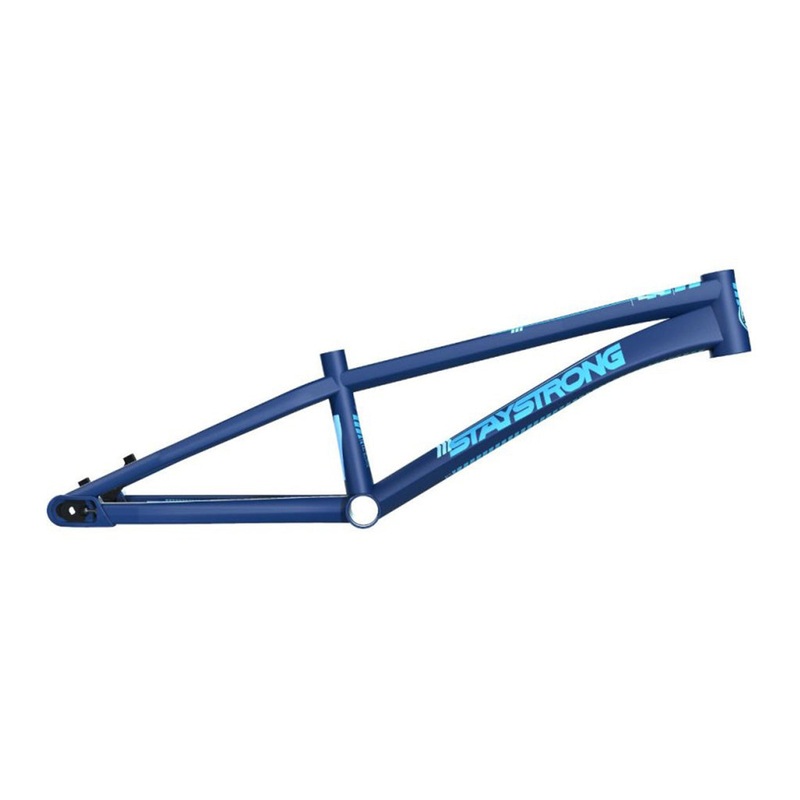 Stay Strong For Life V4 Disc Alloy BMX Race Frame-Navy Expert