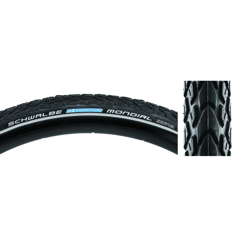 Tire Swb Marathon Mondial 700X40 Perf Lite R-Guard Black/Bsk/Ref Endurance E25 Wire