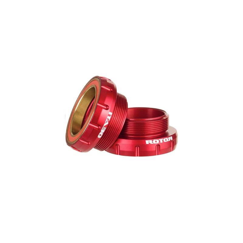 Rotor ITA30 Threaded to BB30 Ceramic Bottom Bracket Italian Red