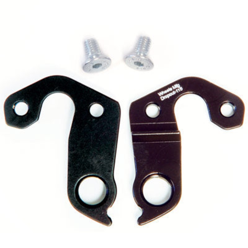 Wmfg Derailleur Hanger #115 Replacement Derailleur Hangers Wheels Mfg. Derailleur NA Black