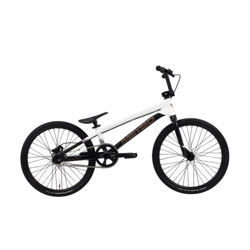 Meybo Superclass BMX Race Bike-Black/White/Gold-Expert Expert