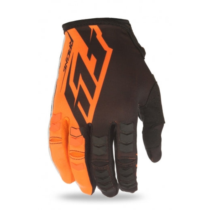 Fly Racing 2016 Kinetic Glove-Fluorescent Orange/Black Youth X-Small (3)