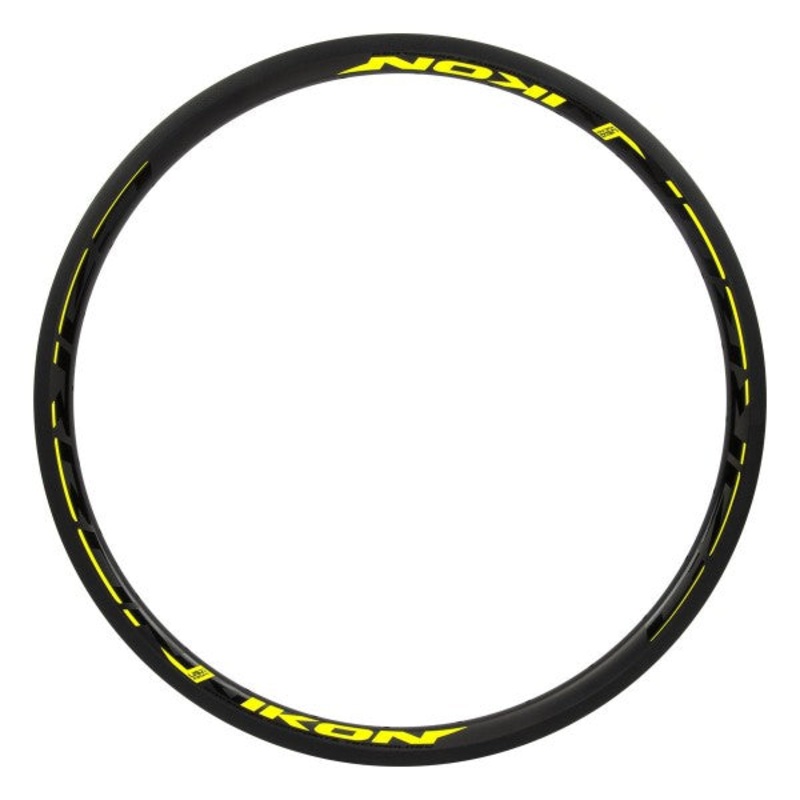 Ikon Carbon 20″ Rim 451x22mm 36h With Brake Surface Neon Yellow Black / Neon Yellow