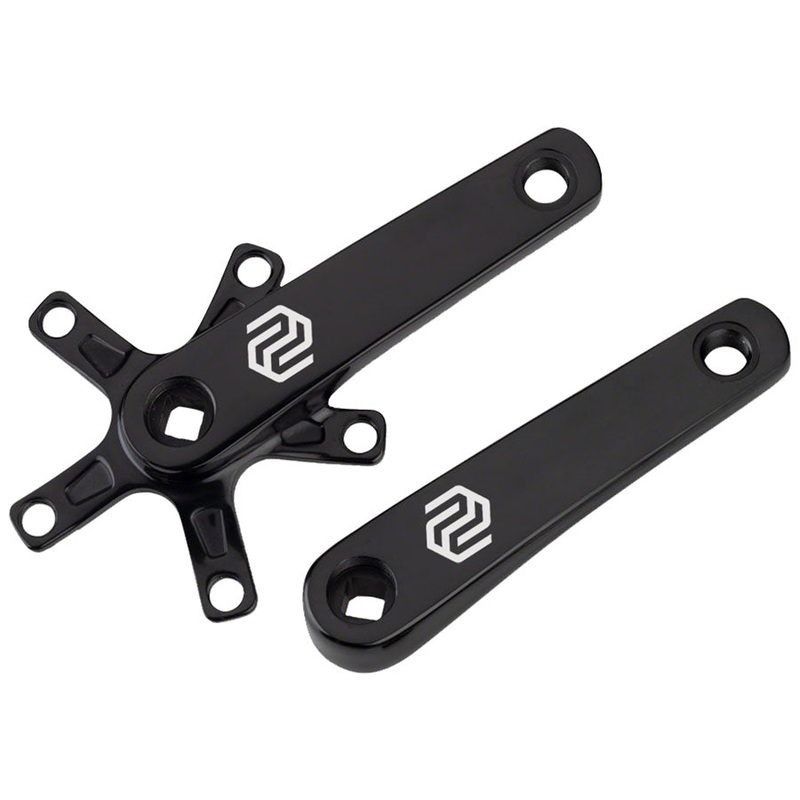 Promax SQ-1 Crank Arm Set – 150mm, Square Taper JIS Spindle Interface, 110mm BCD, Black