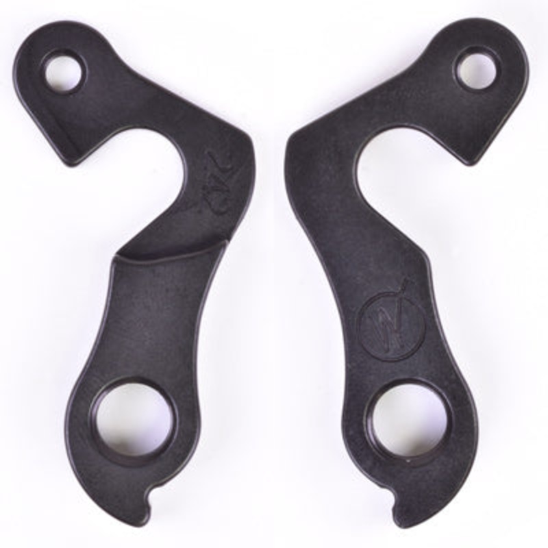 Wmfg Derailleur Hanger #242 – Fits Khs Models Replacement Derailleur Hangers Wheels Mfg. Derailleur NA Black