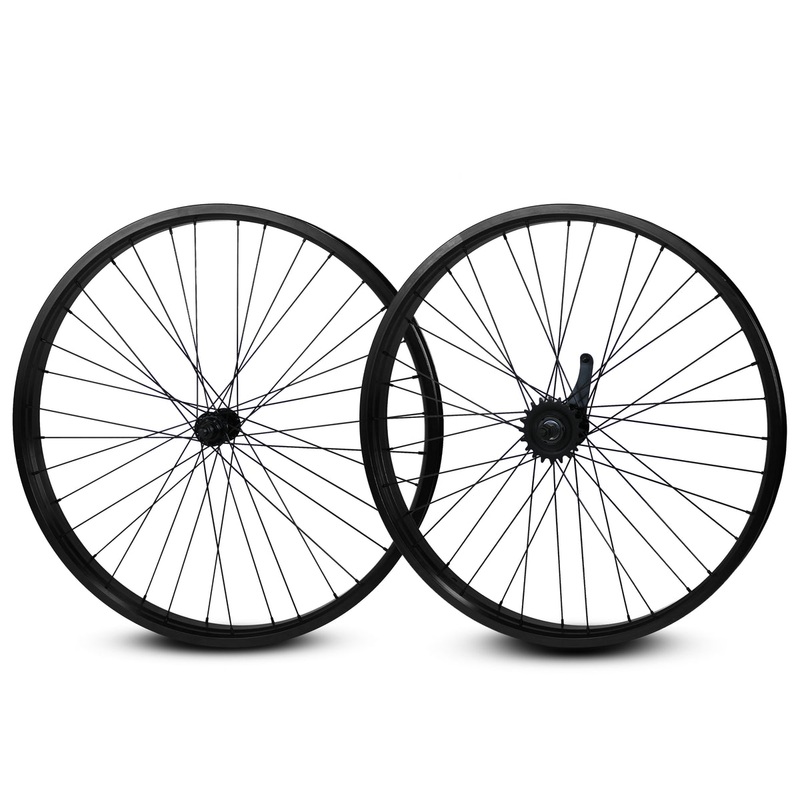 26″X57mm 3s Wheelset – Cobra Matte Black