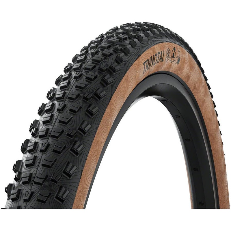 Continental Trinotal Tire – 29 x 2.40 Tubeless, Folding, Black/Transparent, Grip Trail Casing, E25
