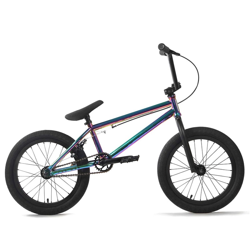 Elite BMX Pee Wee 18″ BMX Bike-Oil Slick