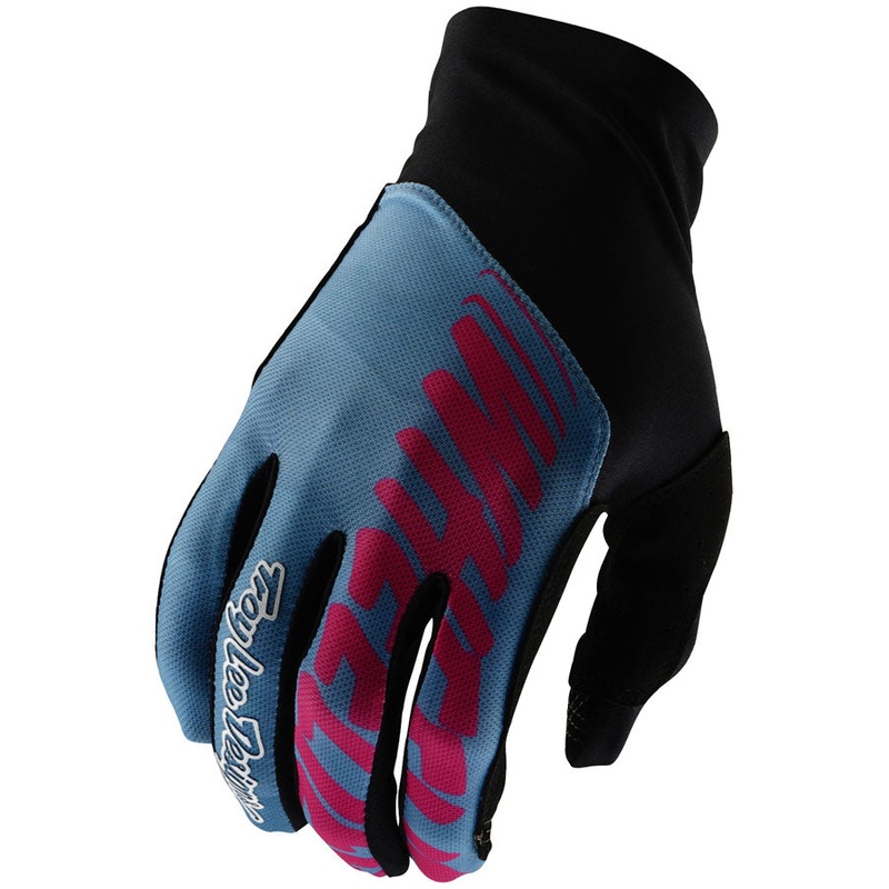 Troy Lee Designs Flowline Glove  Peace-Up Cobalt Medium