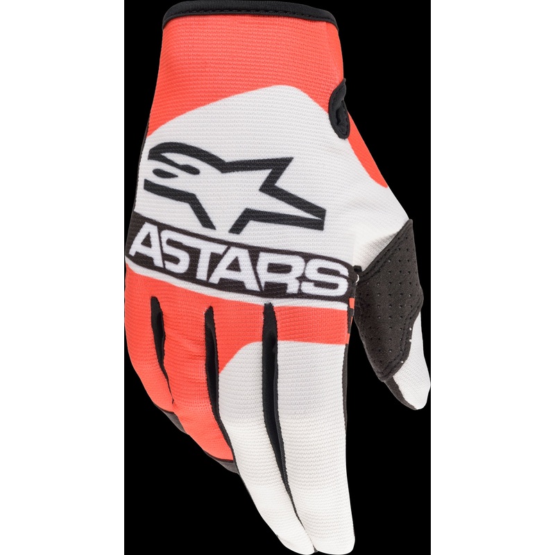ALPINESTARS Radar Gloves Off White/Fluorescent Red/Blue 2X-Large