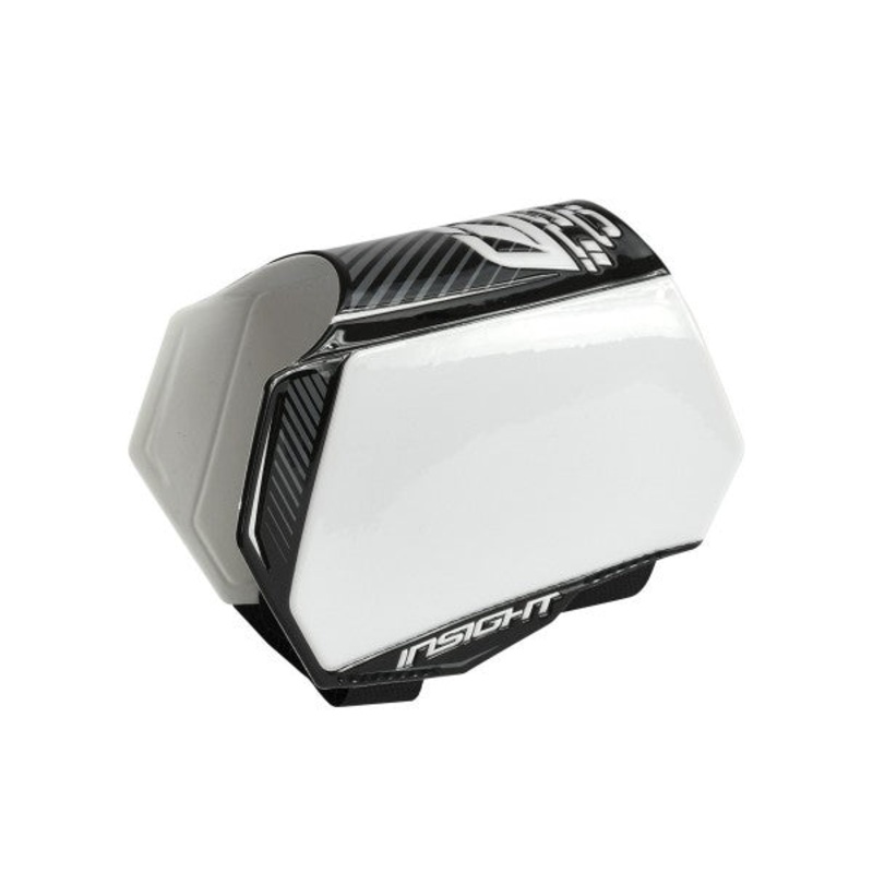 Insight Side Frame Number Plate Vision V2 Us Black / White