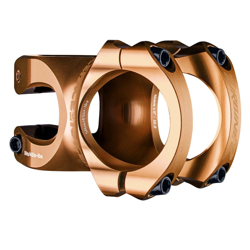 RaceFace Turbine R 35 Stem – 32mm 35mm Clamp +/-0 1 1/8″ Gold