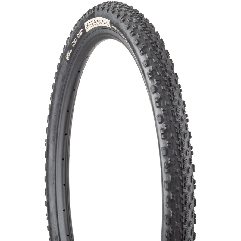 Teravail Rutland Tire – 27.5 x 2.1 Tubeless Folding Black Light and Supple