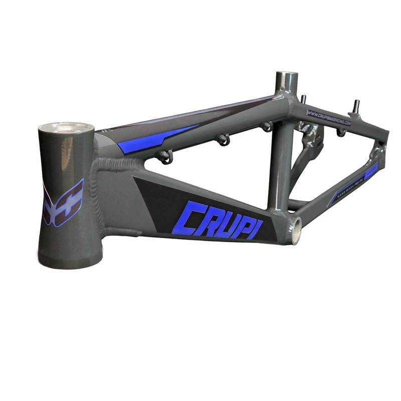 Crupi Level 2.0 Pro XL Cruiser Race Frame Black with All Black decals