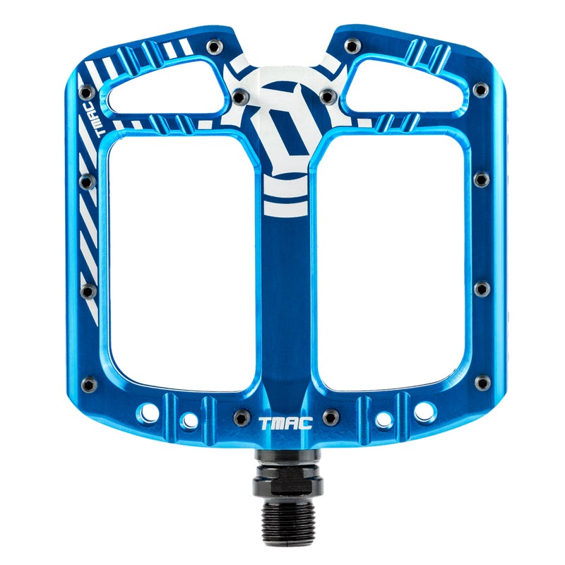 Deity TMAC Flat Pedals Blue