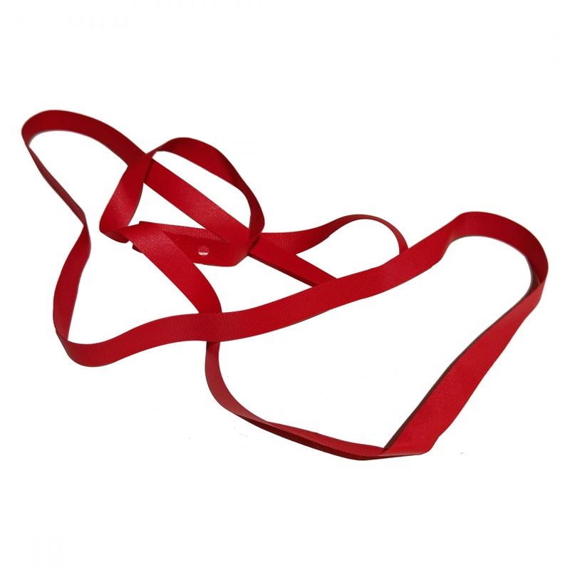 26″ Nylon Rim Strips – Pair – 15mm wide – Red