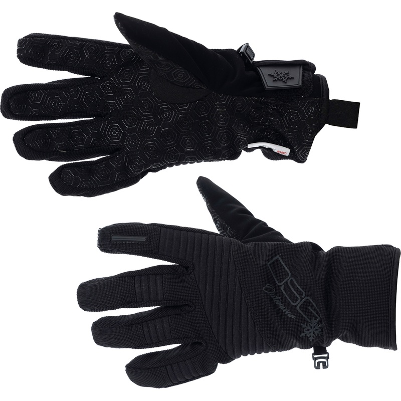 DSG Versa Style Glove Black Lg Neon Coral Large