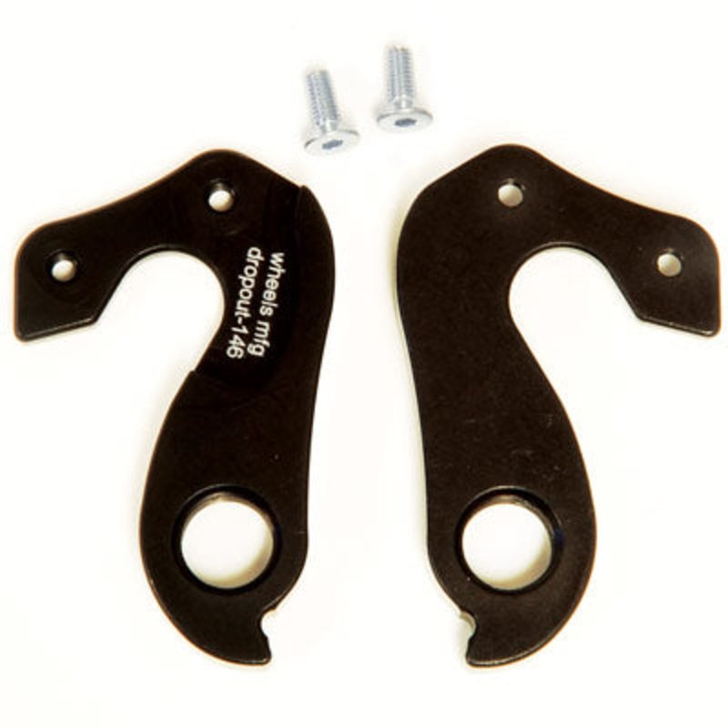 Wmfg Derailleur Hanger #146 Replacement Derailleur Hangers Wheels Mfg. Derailleur NA Black