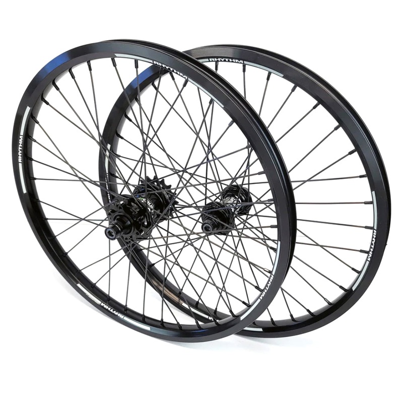CRUPI QUAD OS20 20MM PRO ISO WHEELSET BLACK 20 X 1.75 BLACK 20 X 1.75
