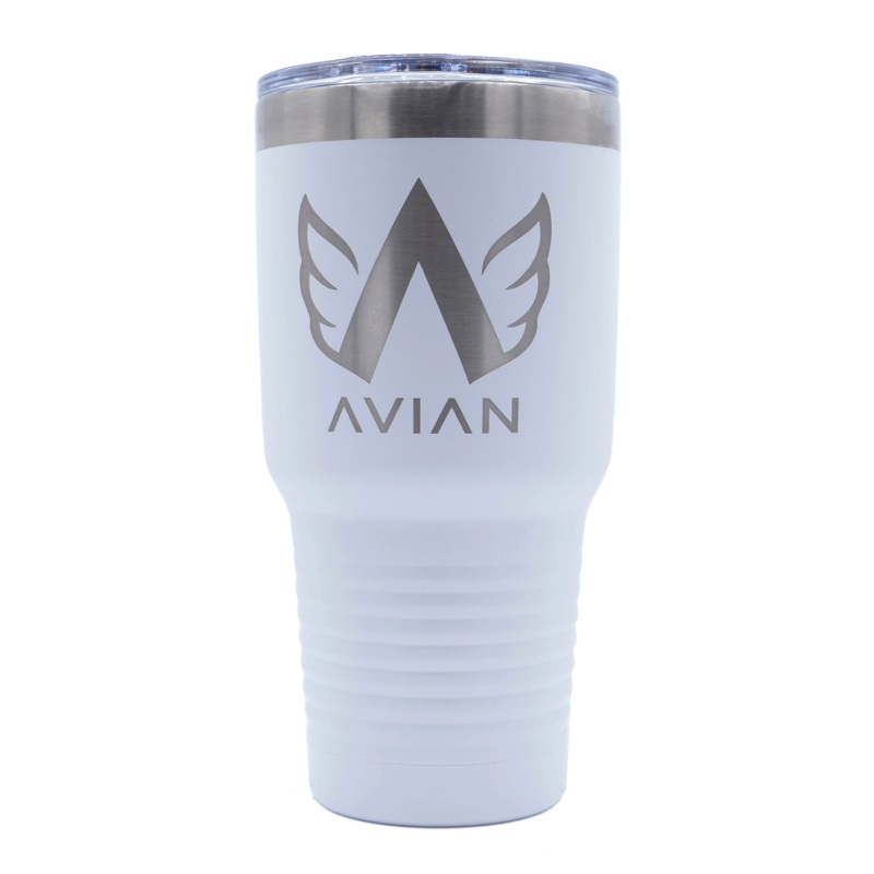 Avian Insulated Tumbler-White 20oz