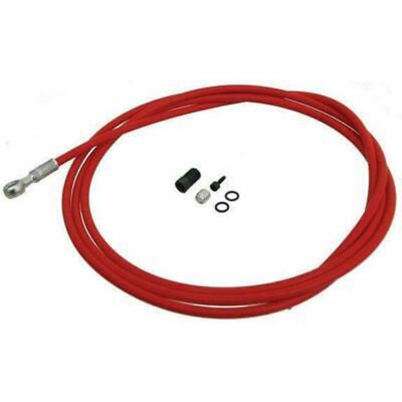 Avid Hydraulic Brake Tubing Kit XX Juicy 2000mm Red Hydraulic Hose w/ Fittings