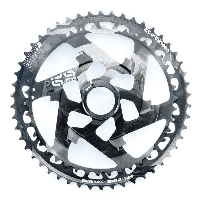 EThirteen Helix Race 12-Speed 9-50T Cassette Replacement Clusters Nickel 12-Speed 9-36t Steel Cluster (fits 9-50T and 9-52T)