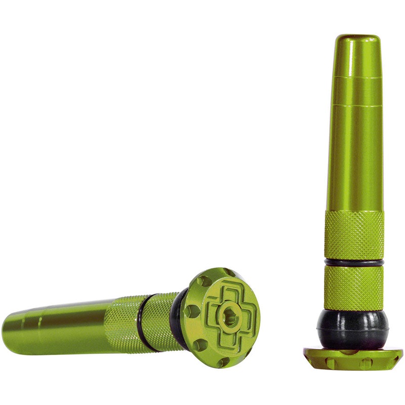 Muc-Off Stealth Tubeless Puncture Plugs Tire Repair Kit – Bar-End Mount Green Pair