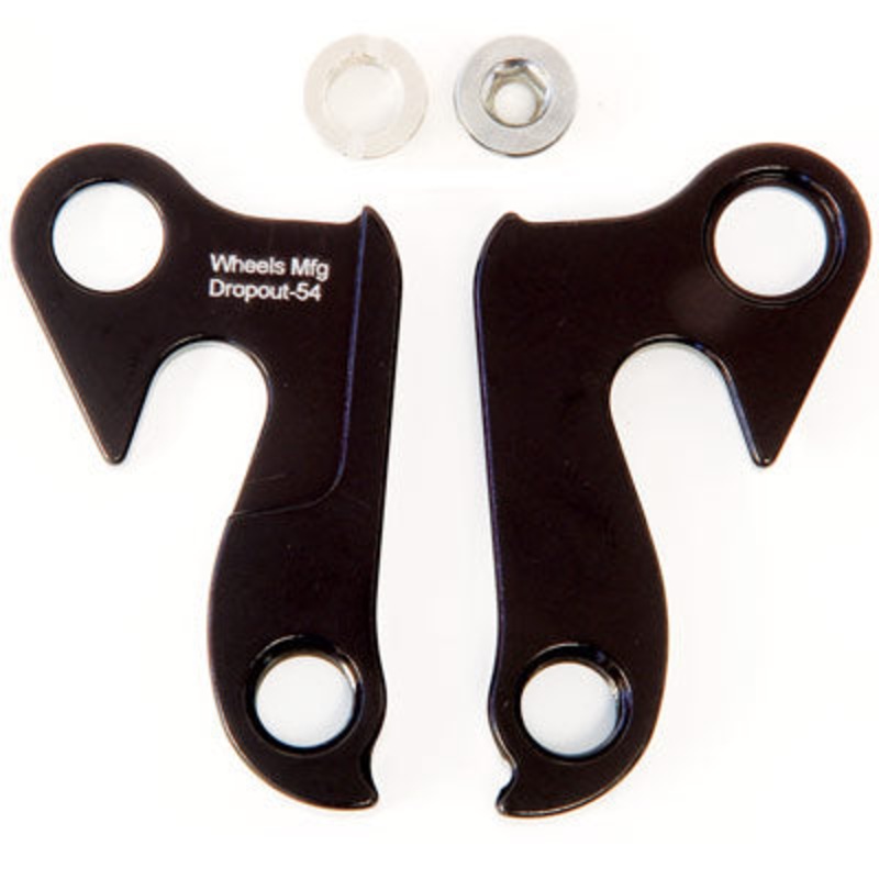 Wmfg Derailleur Hanger #54 – Fits Khs Models Replacement Derailleur Hangers Wheels Mfg. Derailleur NA Black