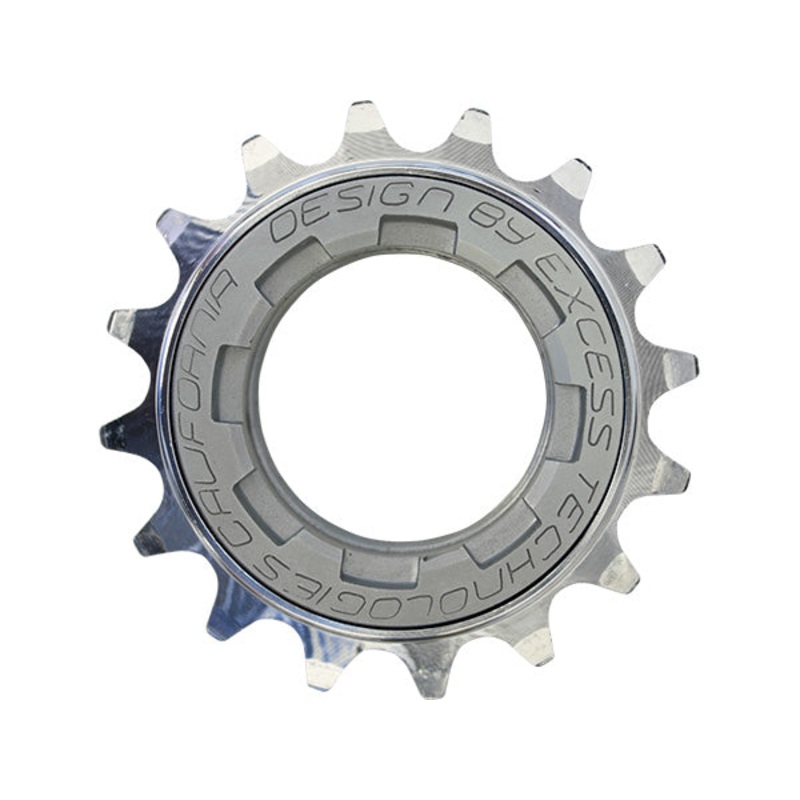 Excess Elite Freewheel with 60 Engagement Points-Chrome-16T