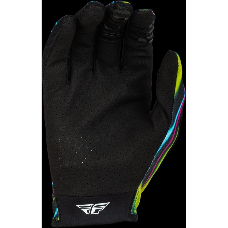 FLY RACING Lite Warped Gloves Black/Pink/Electric Blue Xs