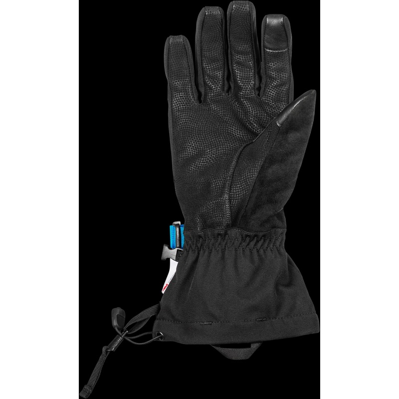 FLY RACING Title Gauntlet Gloves Light Grey/Black/Blue 2x