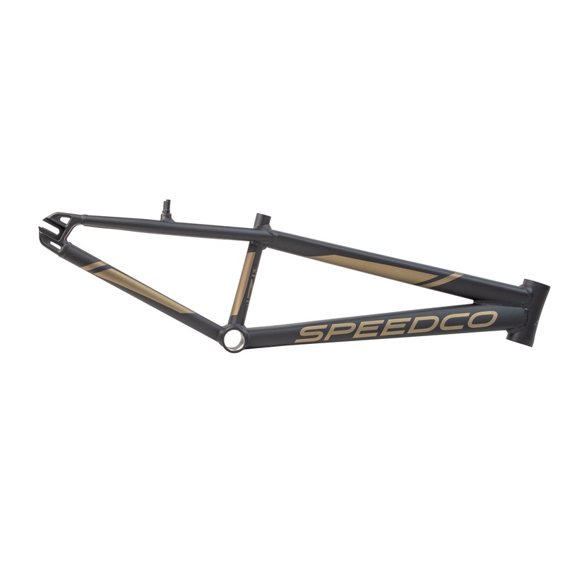 Speedco M2 Youth Alloy BMX Race Frame-Matte Gold/Black Mini