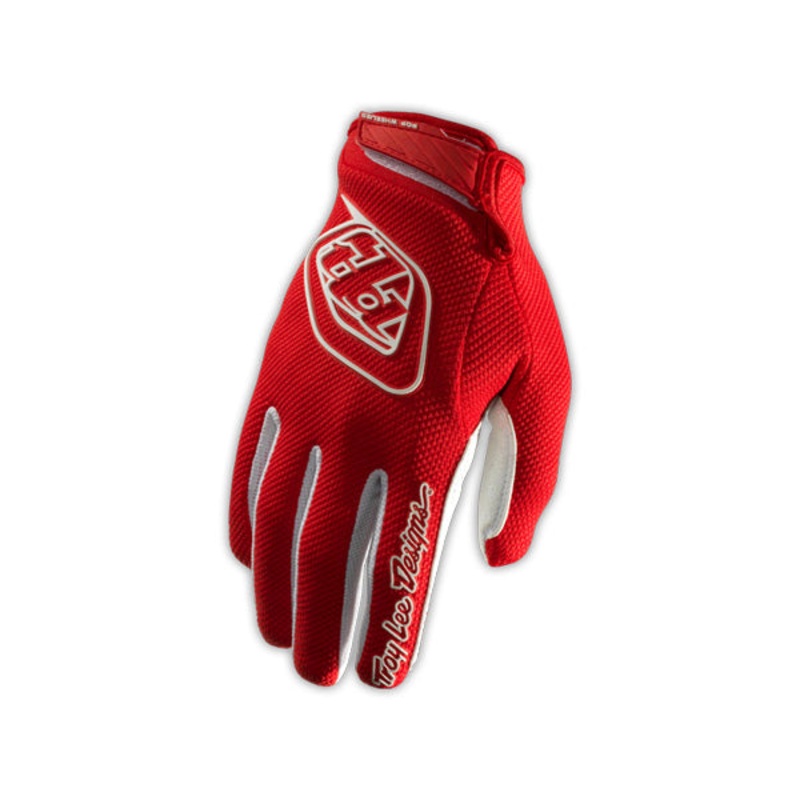 Troy Lee 2019 Air Gloves-Red Youth X-Small (3)