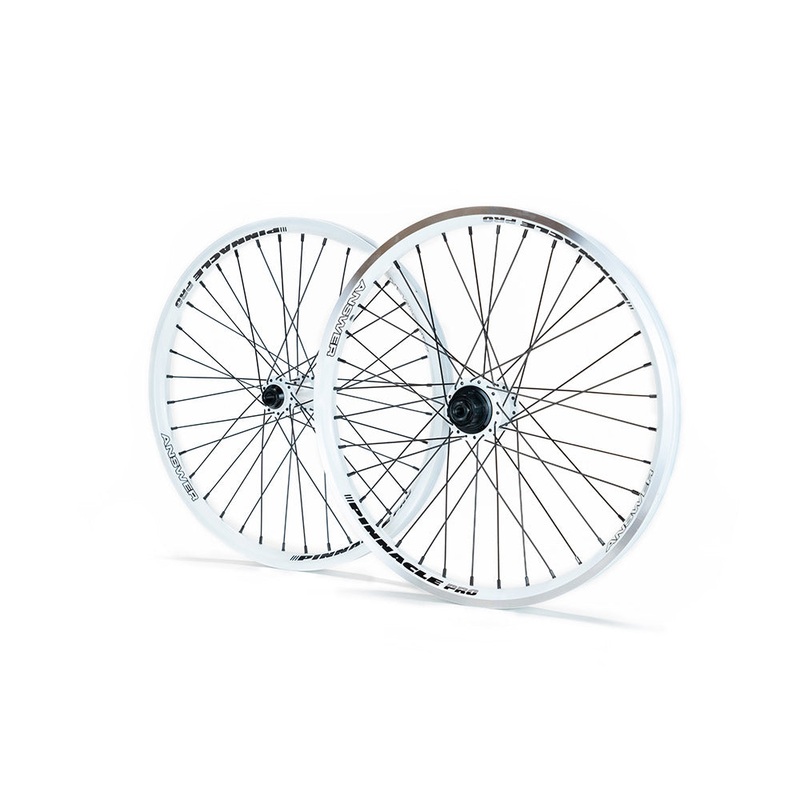Answer Bmx Pinnacle Pro V2 Wheelset Pro 20 White