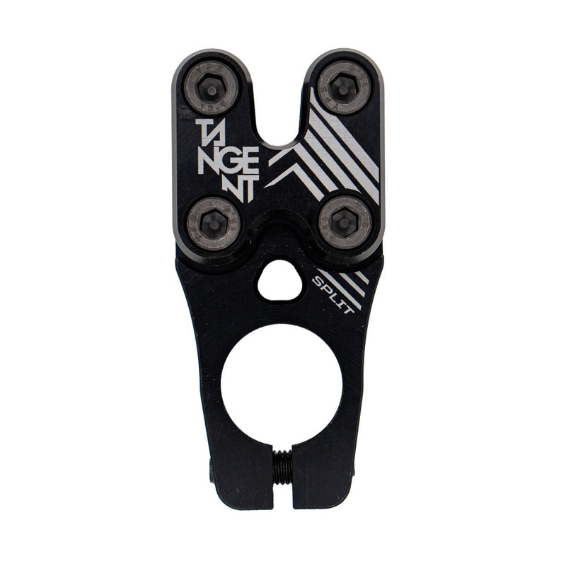 TANGENT SPLIT STEM 1 1/8″ 40MM BLACK