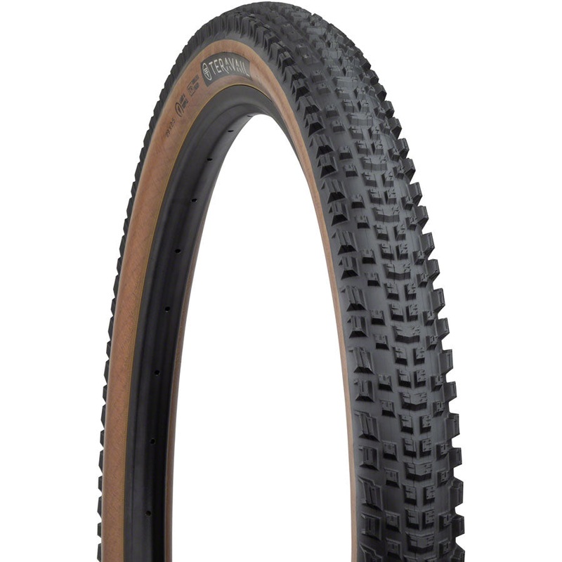 Teravail Ehline Tire – 29 x 2.5 Tubeless Folding Tan Durable Fast Compound
