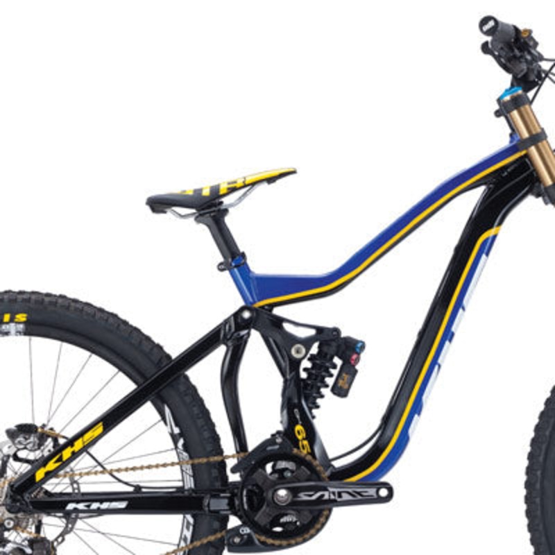 Dh650 Team Frm Sml W/Shock’16 Frame Only W/Fox Shk,Blu/Blk Dh650 Team Frame Khs Frames  650B Small650B Black/Blue/Yellow