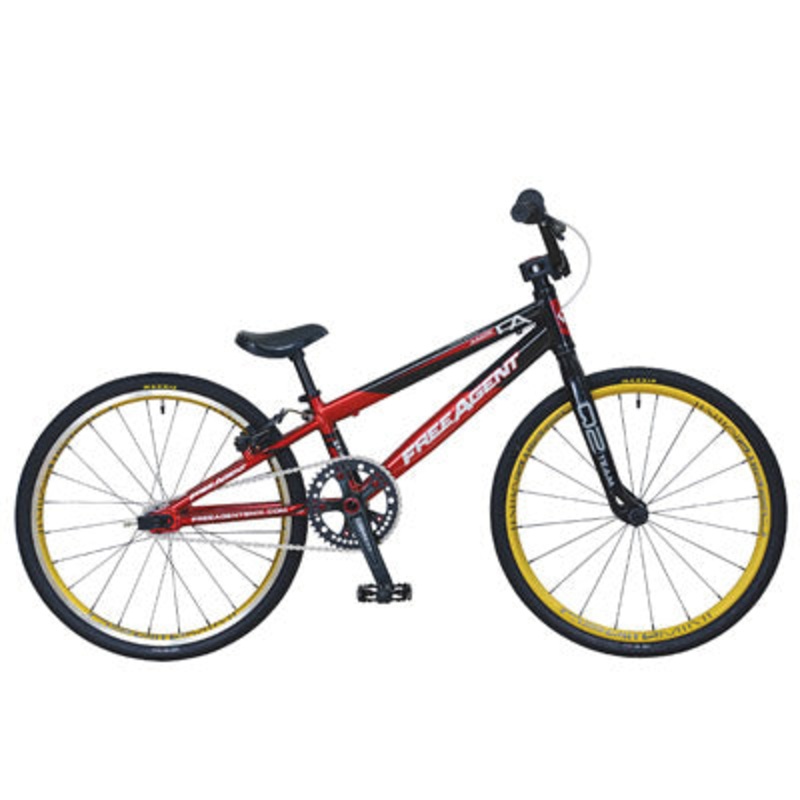 Free Agent Team Junior Frame No Fork Team  20 X 1-3/8” 20 x 1-3/8” Team Red/Black