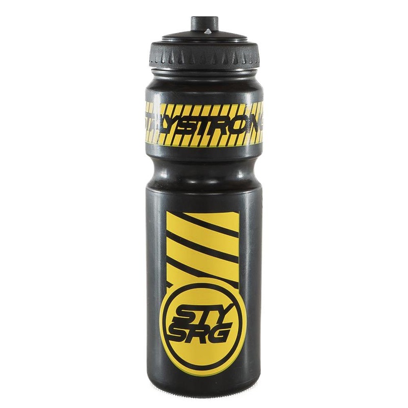 Stay Strong V2 Water Bottle – Yellow/ Black