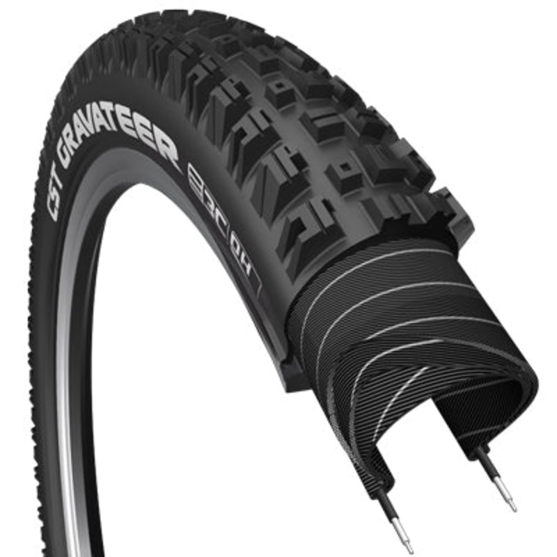 Cs Tire 27.5X2.5 Gravateer Cmt-03 Fold 3C Gravateer Cst Tires  27.5” / 584 27.5” / 584 Black