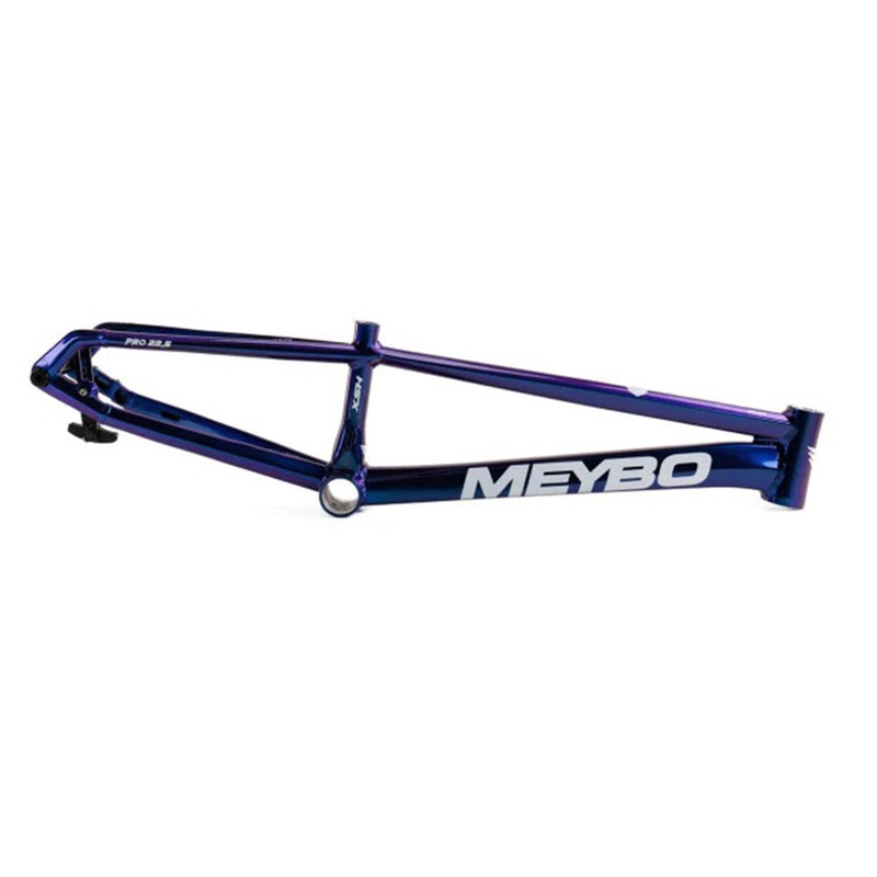 Meybo HSX Alloy BMX Race Frame-Navy/White/Cyan Pro 21