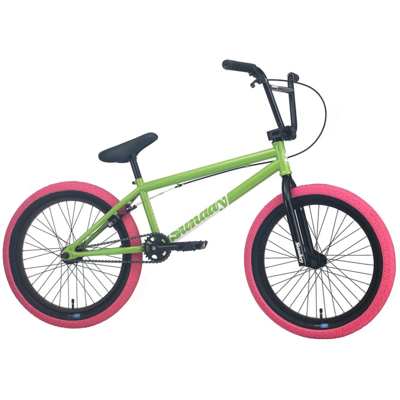 Sunday Blueprint Bike Gloss Fire Engine Red – 20″ Top Tube