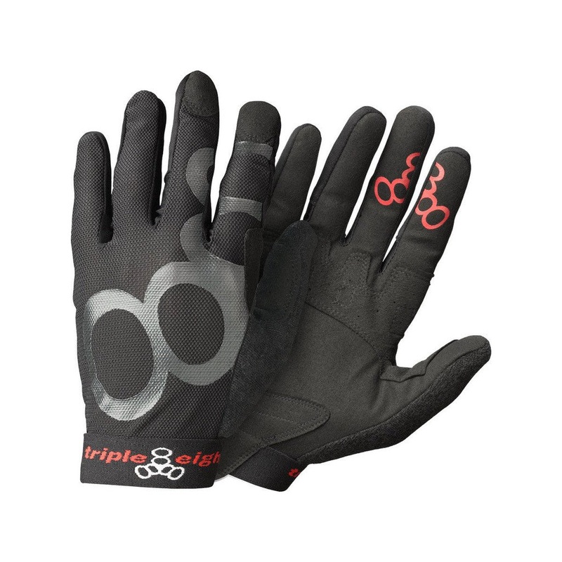 Triple 8 ExoSkin Gloves / Black Black M