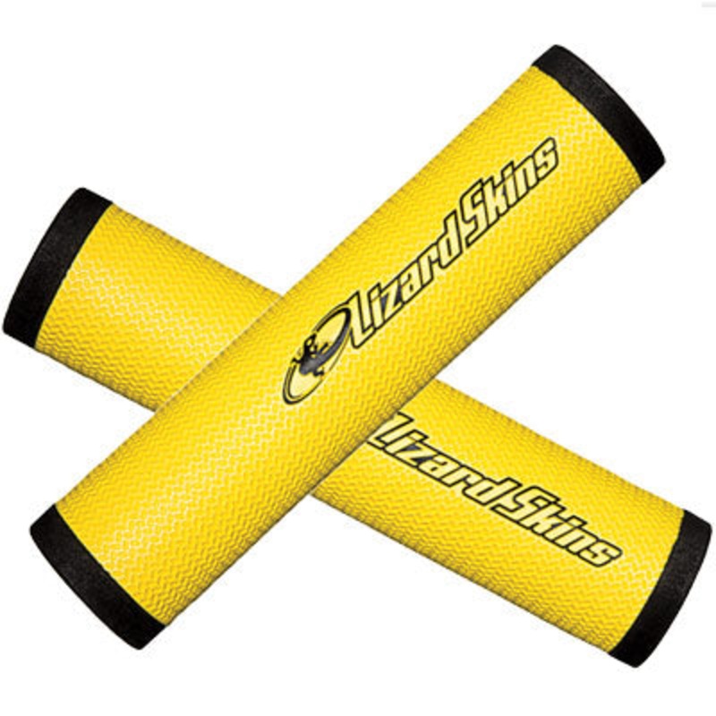 Lizskin, Grips,Dsp 32.3Mm Yellow,130Mm,Incl Plugs Dsp Lizard Skins Gripstape NA Yellow