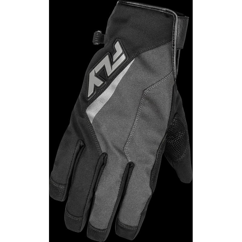 FLY RACING Title Long Gloves Grey/Black Lg