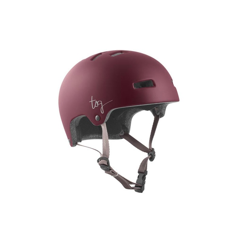 TSG Nipper Maxi Helmet / Satin Cabernet Maroon XXS-XS