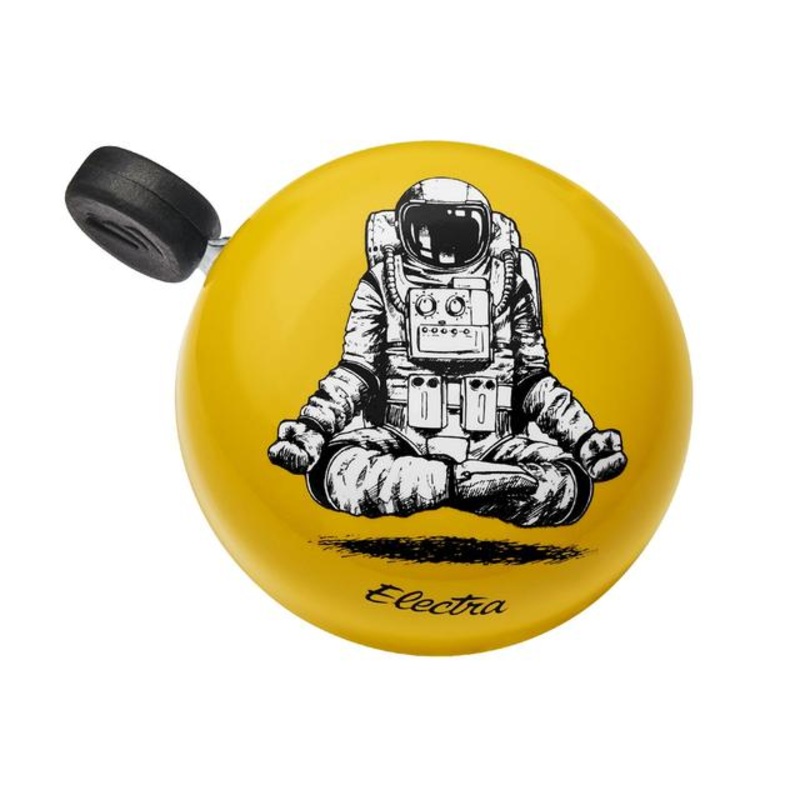 Astronamaste Domed Ringer Bike Bell Dark Yellow/Black One size